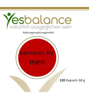 elements for men (120 Kapseln)