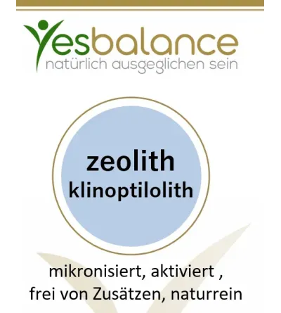 Zeolith Klinoptilolith micronisiert, Detox, natürliche Entgiftung